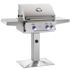 American Outdoor Grill Post Mounted