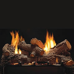 Multi-Sided Vent Free Gas Logs