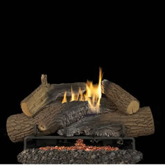Rugged Stack Ventless Gas Logs