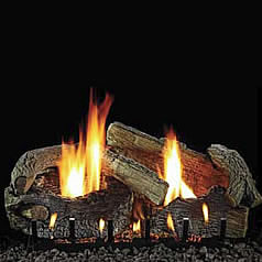 Empire Stacked Aged Oak Gas Logs
